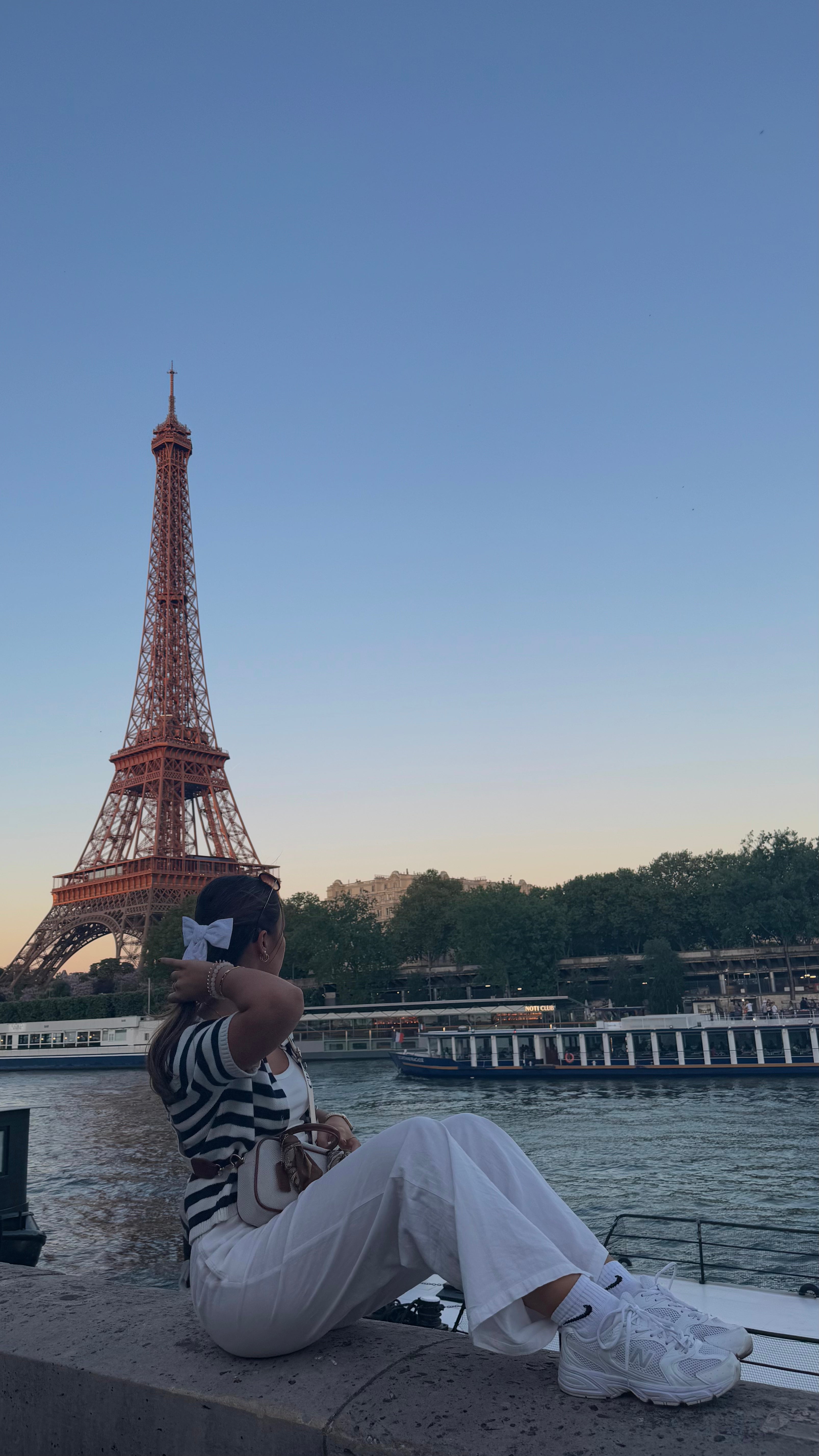 Paris Reisekarte (Deutsch)