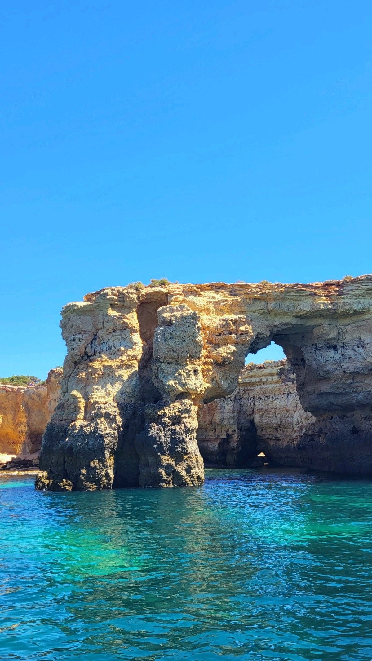 Algarve Reisekarte (Deutsch)