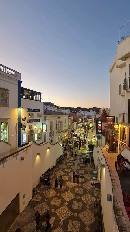 Algarve Reisekarte (Deutsch)