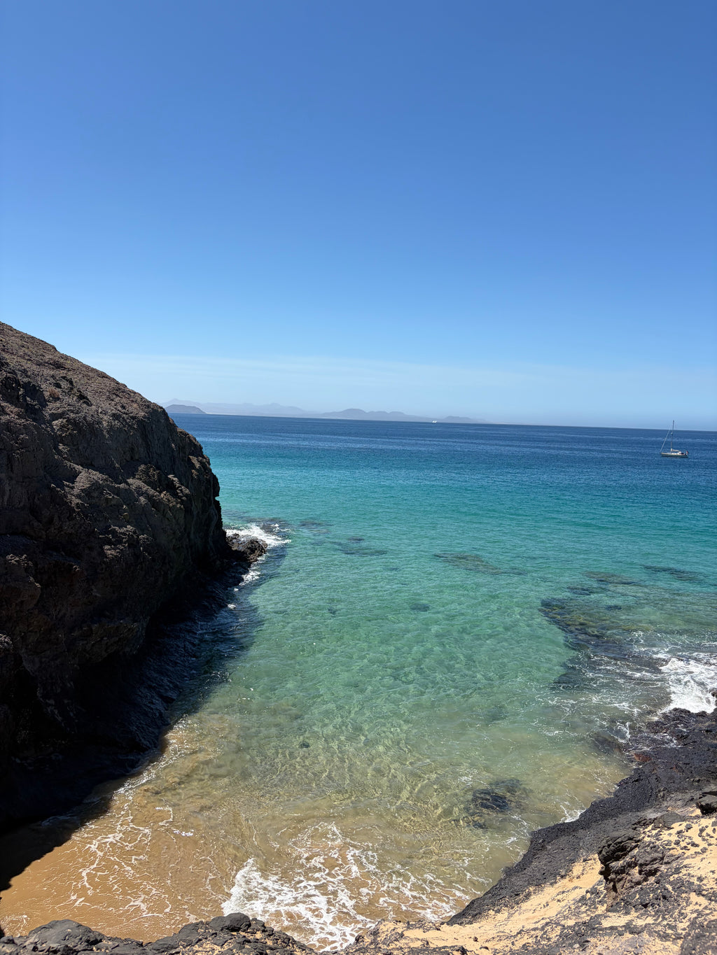 Lanzarote Reisekarte (Deutsch)