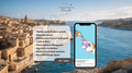 Malta Travel Map (English)