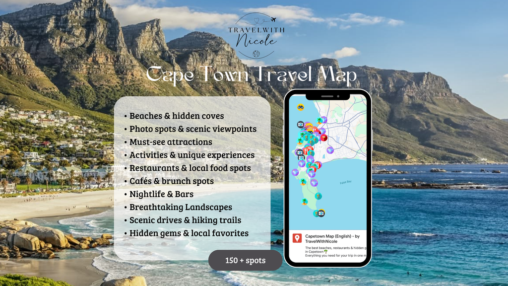 Capetown Travel Map (English)