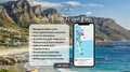 Capetown Travel Map (English)