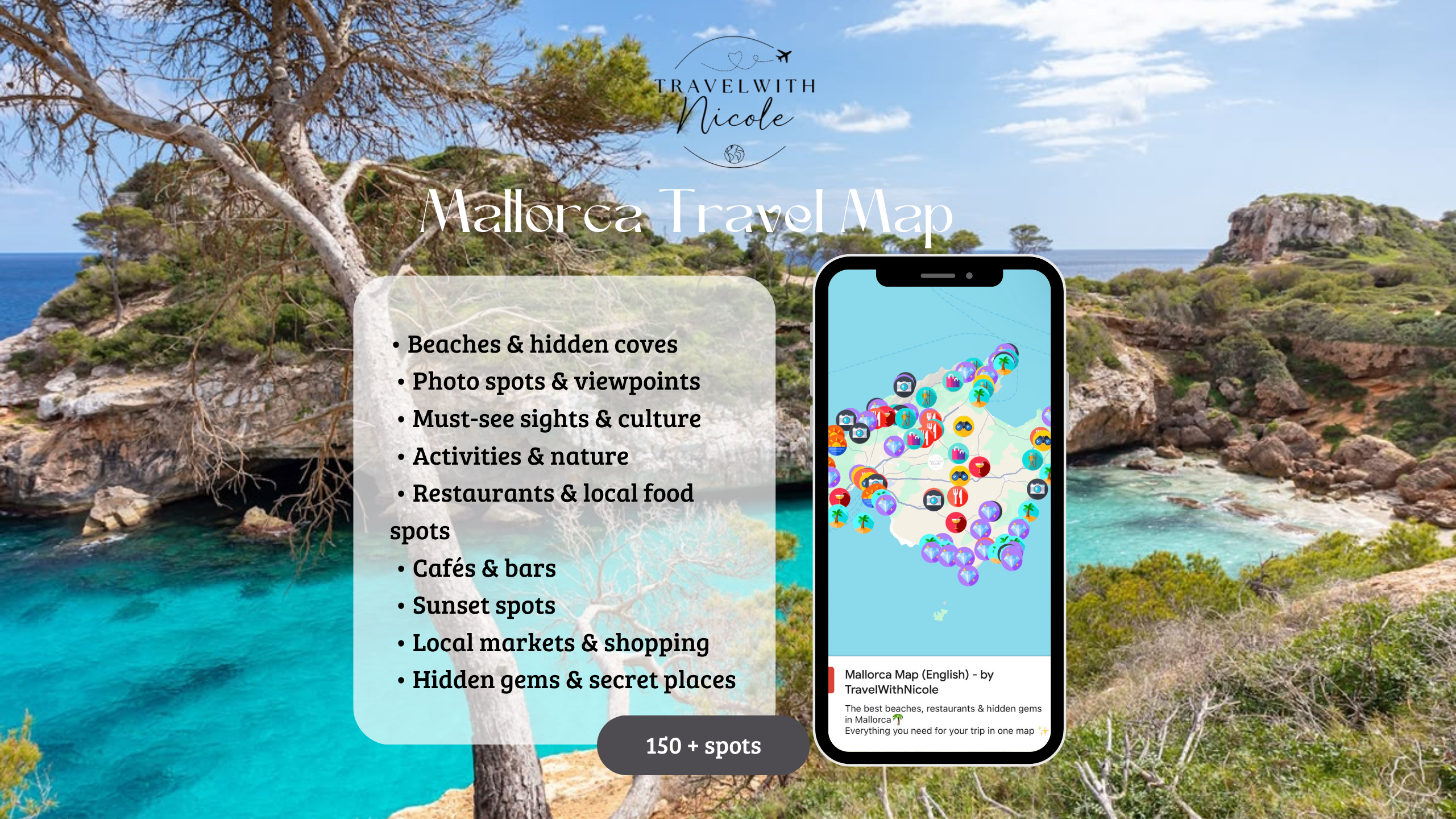 Mallorca Travel Map (English)