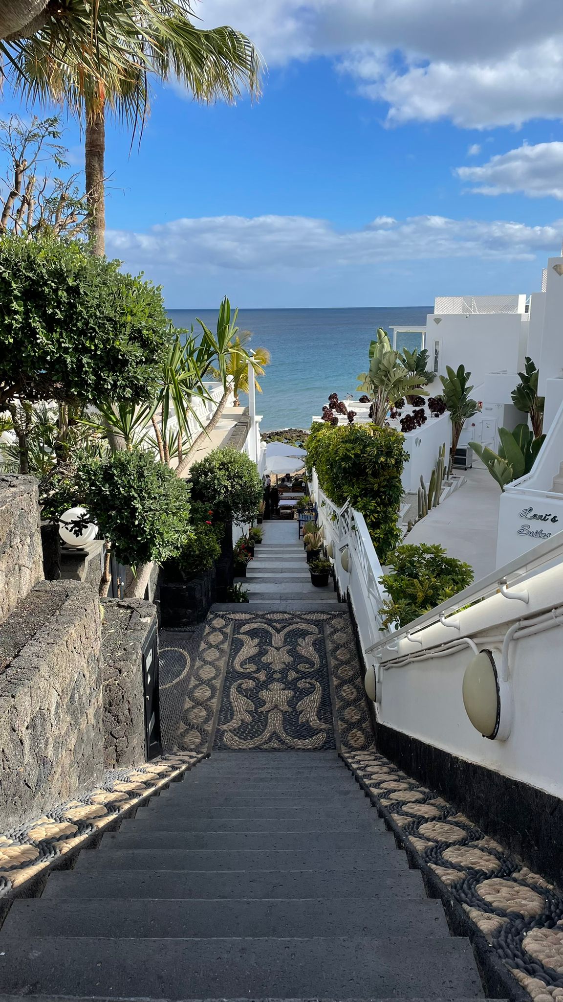 Lanzarote Reisekarte (Deutsch)